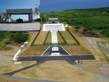 硫黄島・天山慰霊碑